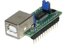 Переходник USB - COM UM232R на микросхеме FT232R